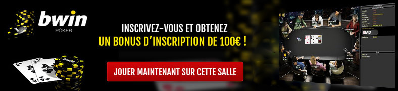 Jouer sur la salle de poker en ligne Bwin Poker