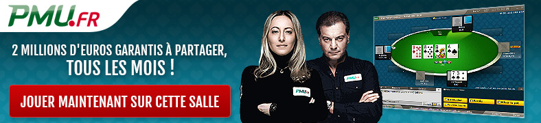 Jouer sur la salle de poker en ligne PMU Poker